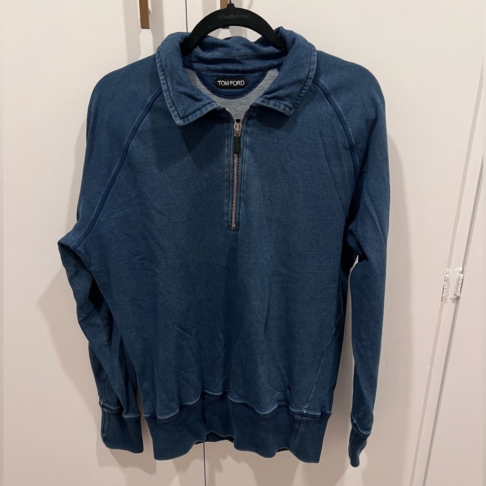 Tom Ford Half Zipped Sweatshirt